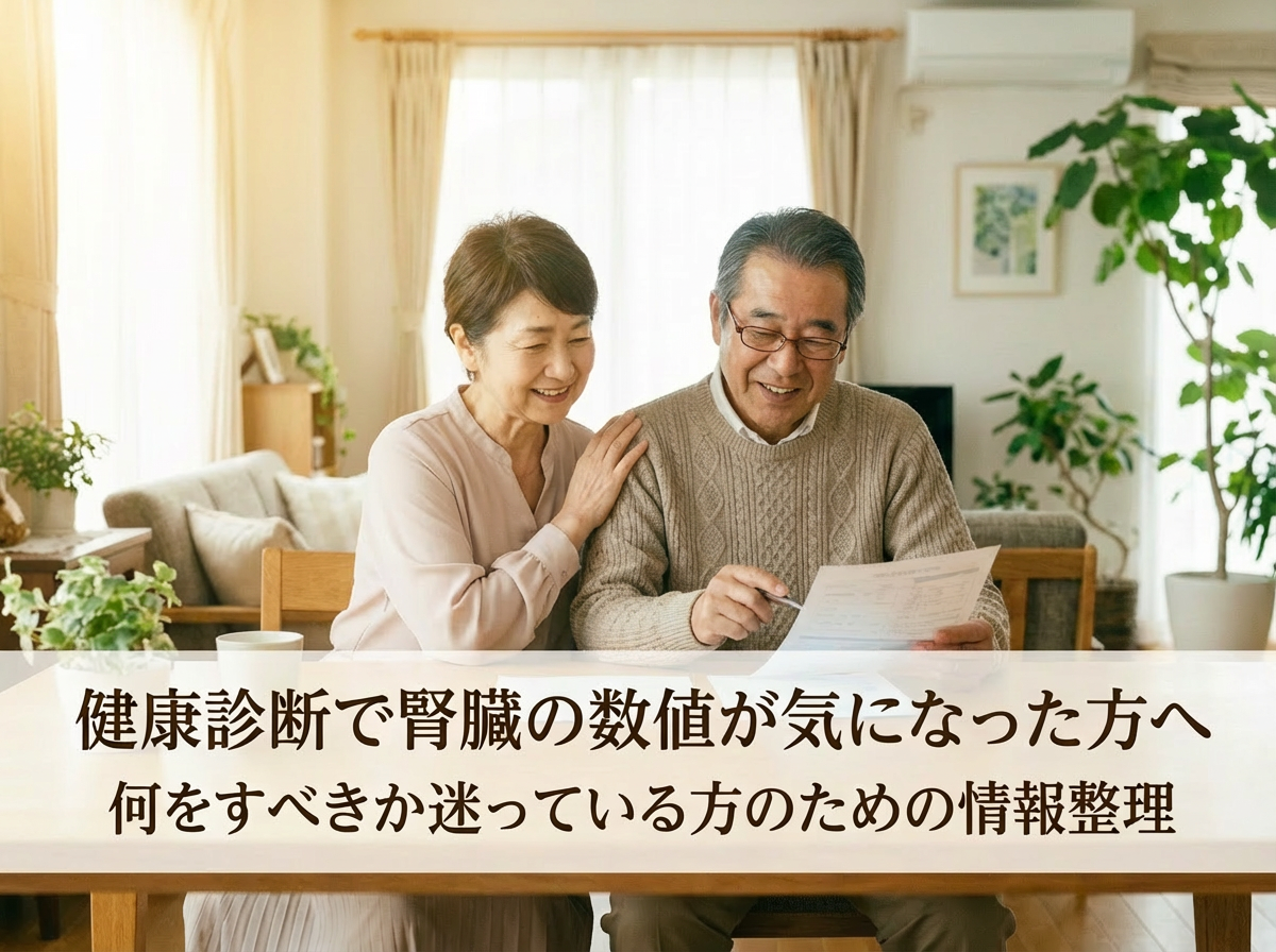 腎臓の数値が気になった方へ読んでほしい記事
